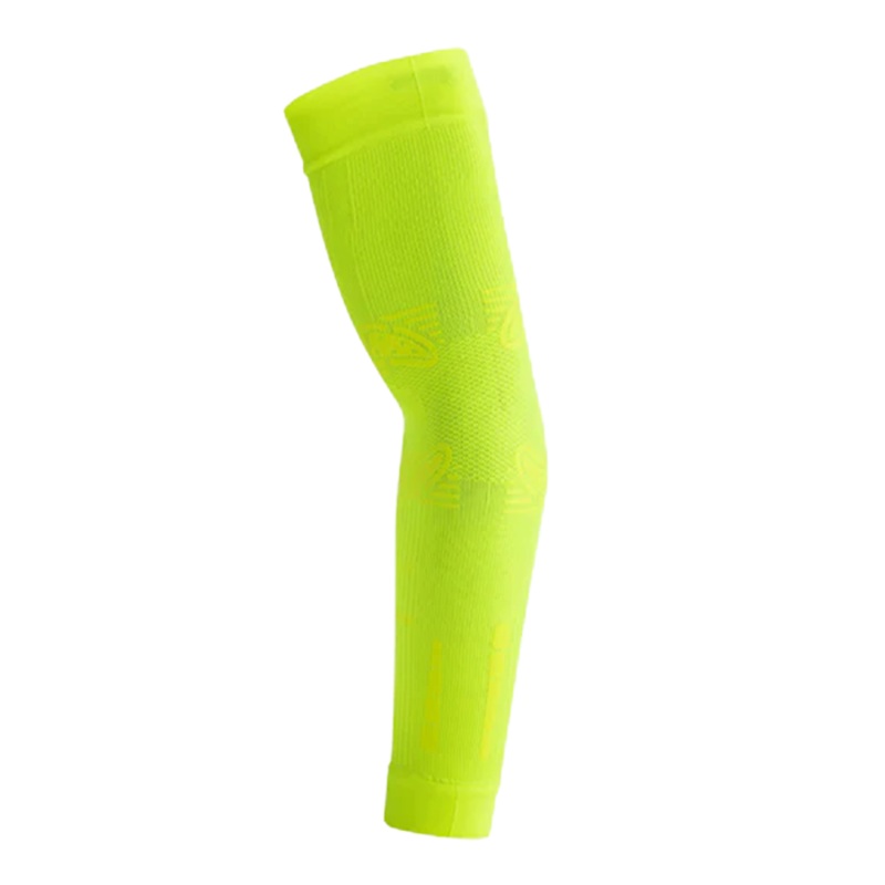 Mangas de Compresin Floky No Strain Yellow Fluor