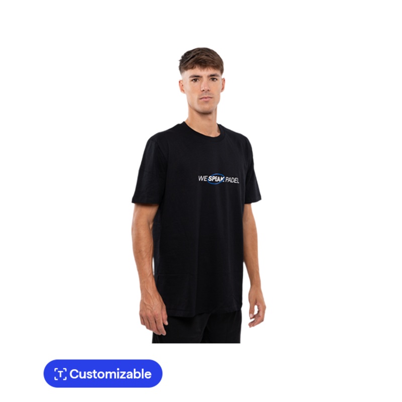 Camiseta  PadelPROShop  WSP Negra