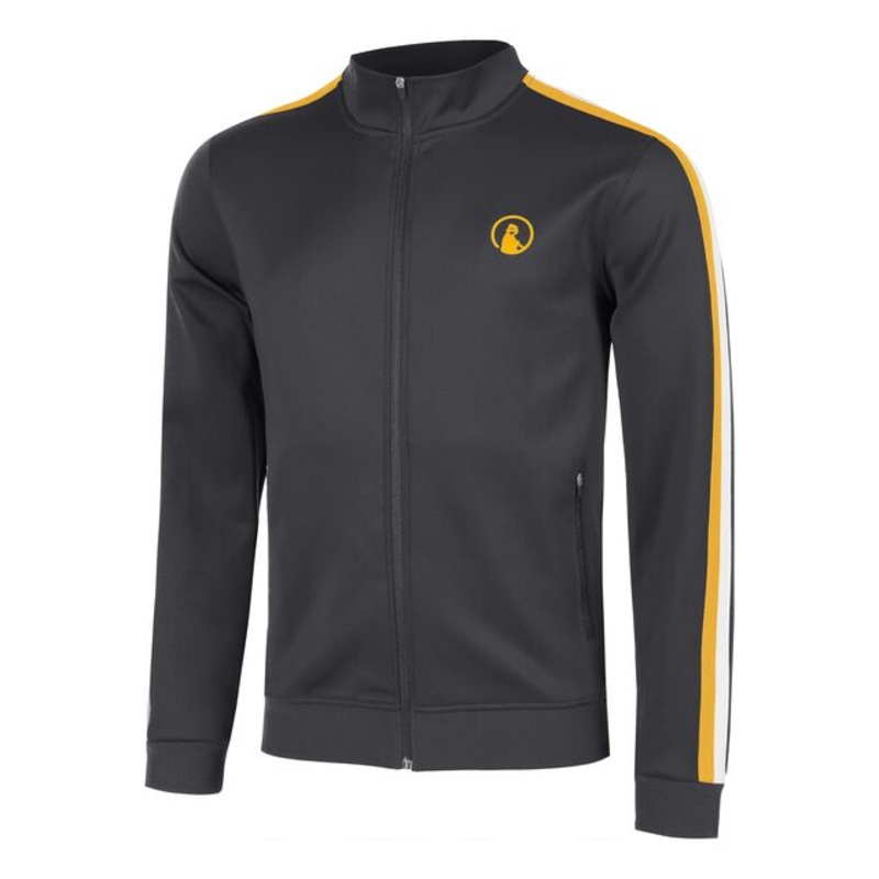Endlessly Stripes Training Jacket Men – Anthracite, Orange
