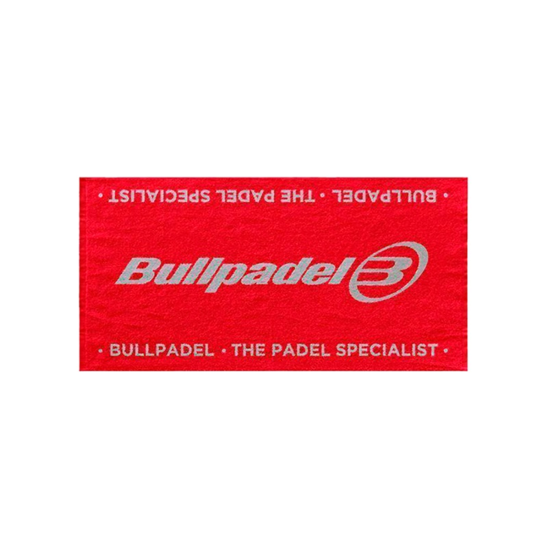Toalla Bullpadel Rojo 2025