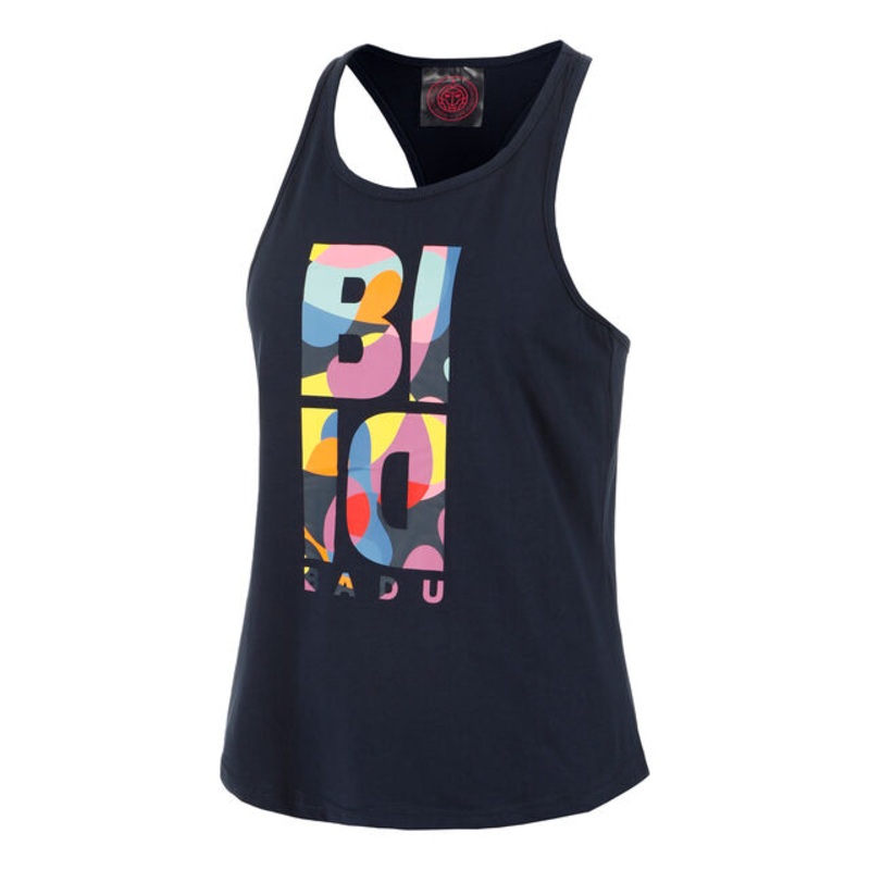 Twiggy Chill Tank Top Women – Dark Blue, Multicoloured
