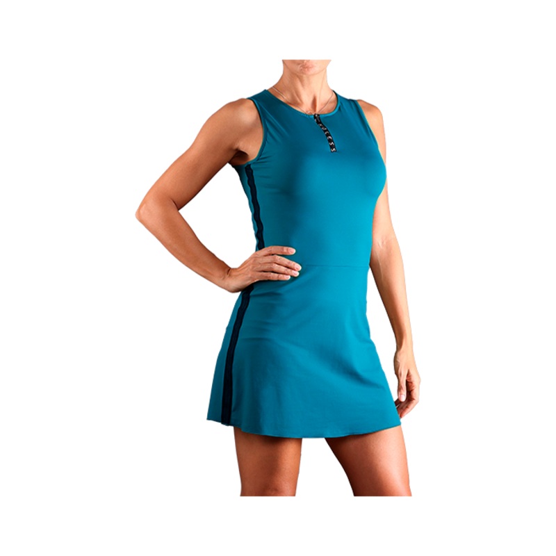 Vestido Endless Muse Verde Oscuro