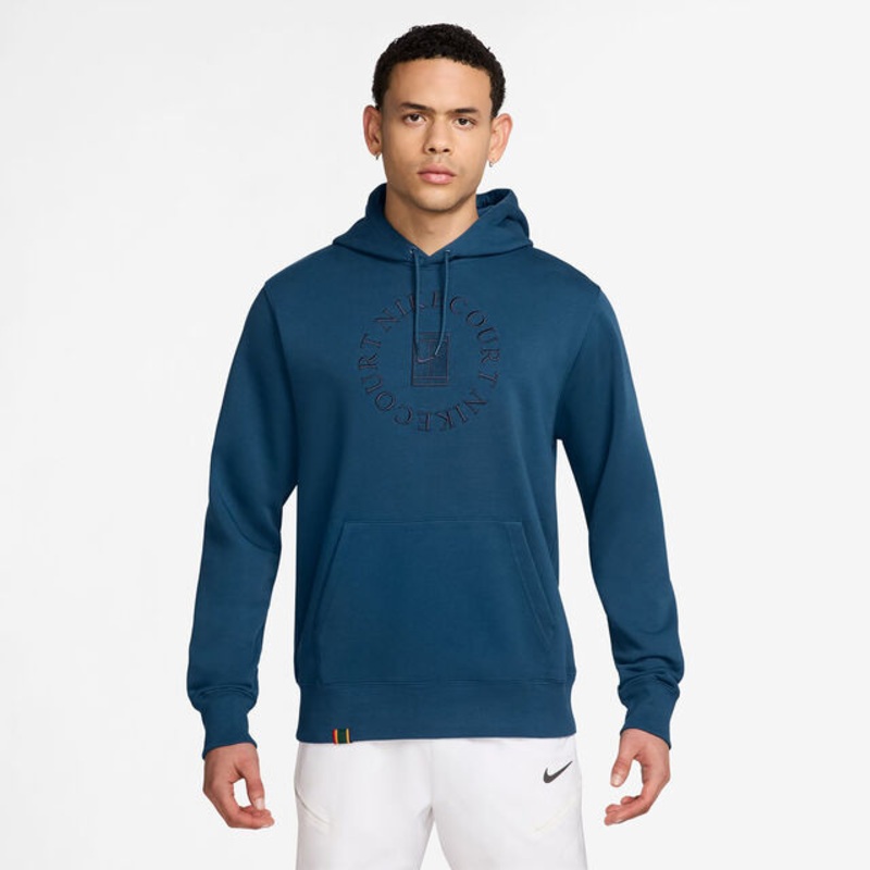 Court Dri-Fit Heritage Hoody Men – Blue Grey