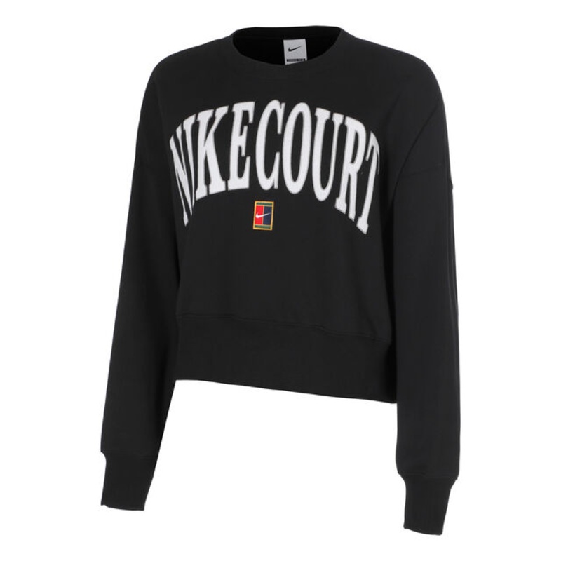 Court Phoenix Fleece Crew Heritage Sweatshirt Women – Black, Black