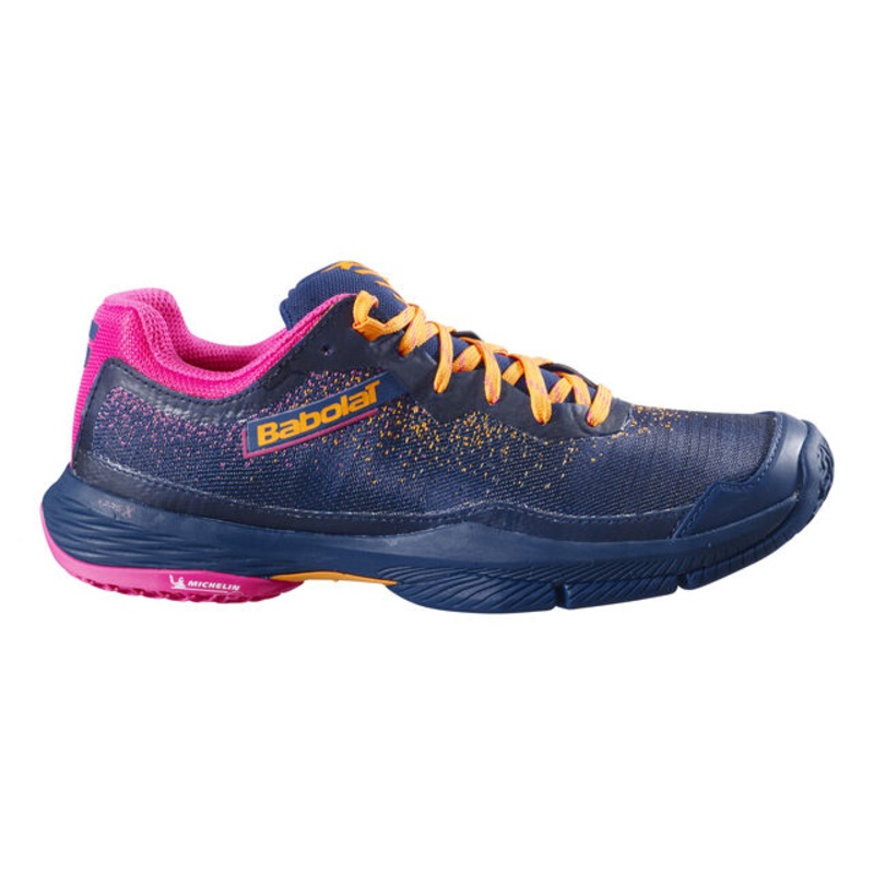 Jet Ritma Padel Shoe Women – Dark Blue, Pink