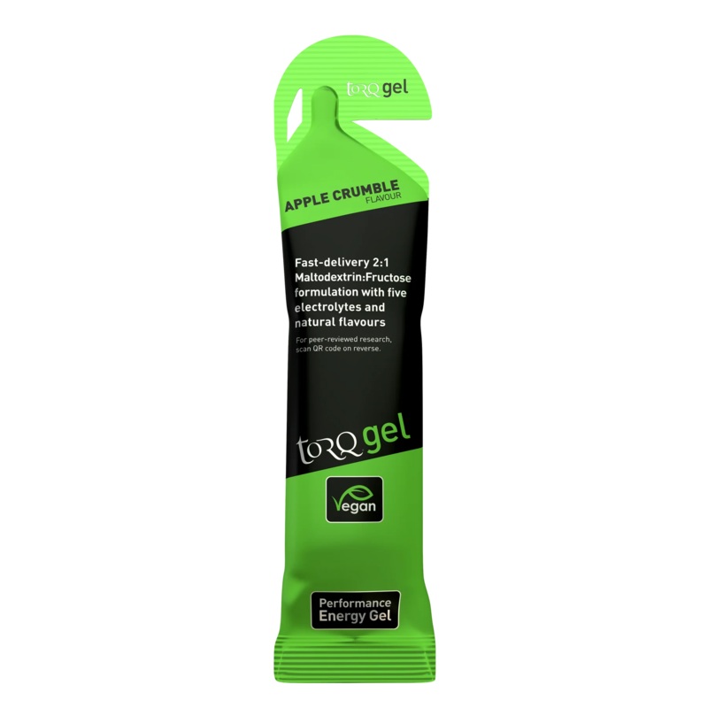 Torq Energy Gels (Single) – Apple Crumble