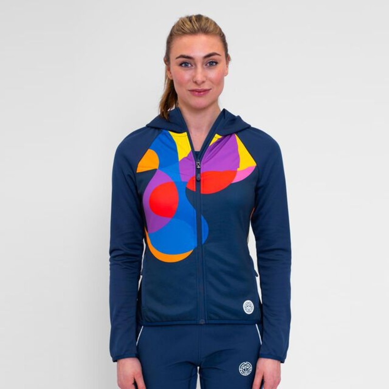 Twiggy Training Jacket Women – Dark Blue, Multicoloured