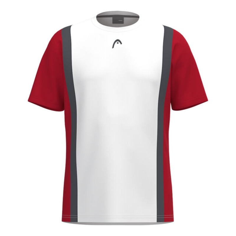 Club 25 Tech T-Shirt Men – Red, White