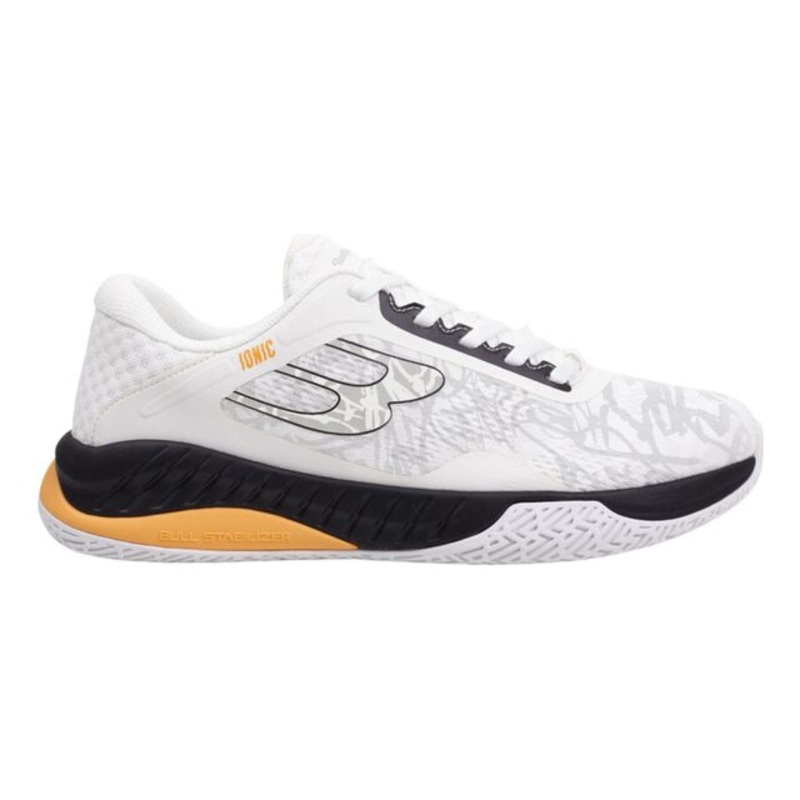 IONIC 25V Padel Shoe Men – White, Grey