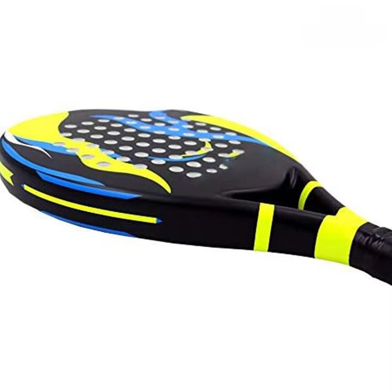 Wholesale Price Customized Professional 18K Carbon Paddle Badminton Shuttlecock Racket EVA Core Racket Beach Tennis Racket