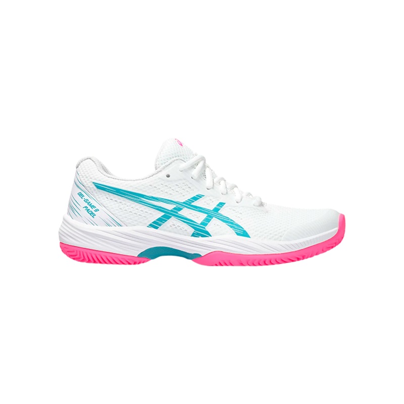 Zapatillas Asics Gel-Game 9 Padel Women Blanco/Rosa