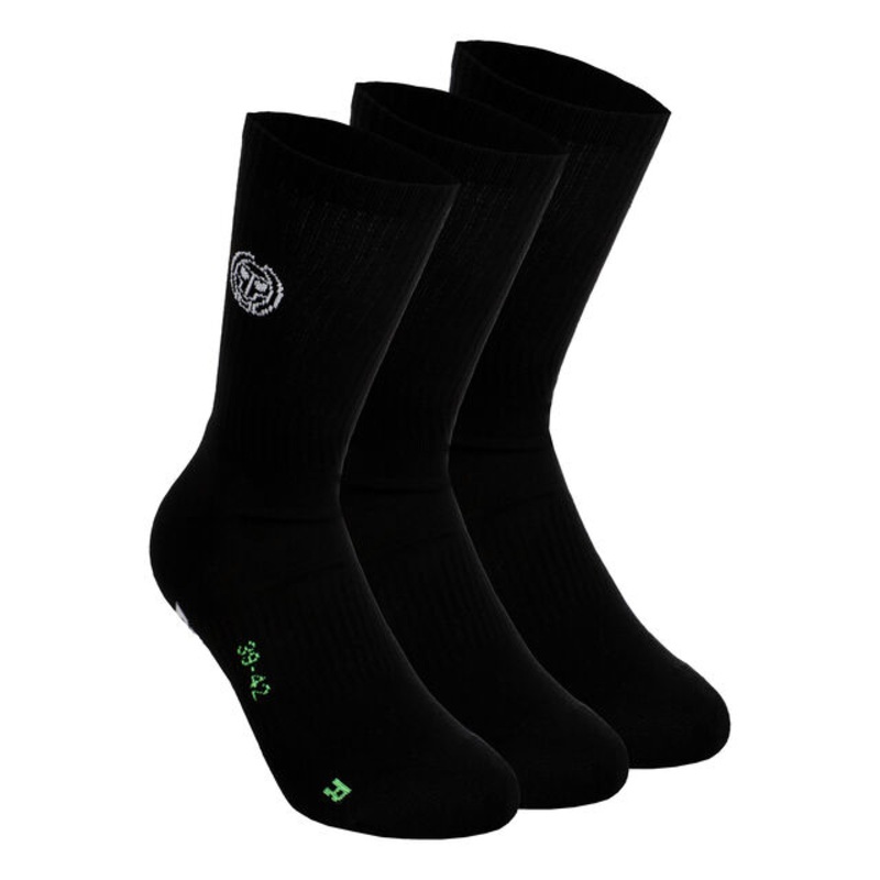 Matayo Crew Tech Tennis Socks – Black