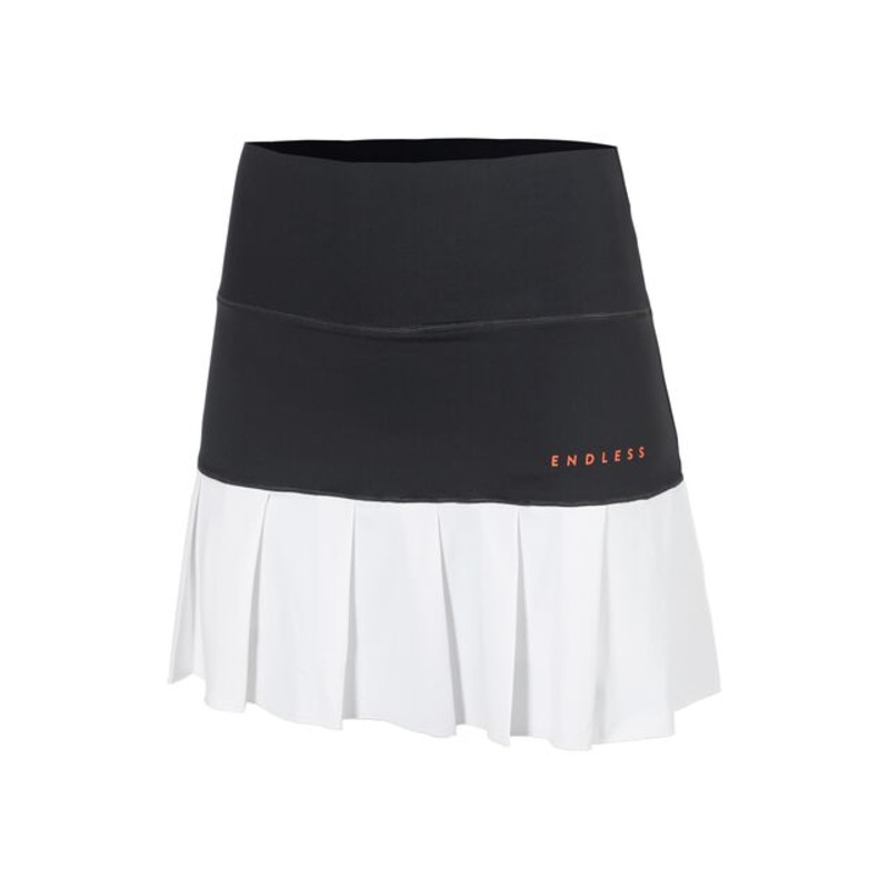 Ottey Skirt Women – White, Dark Blue