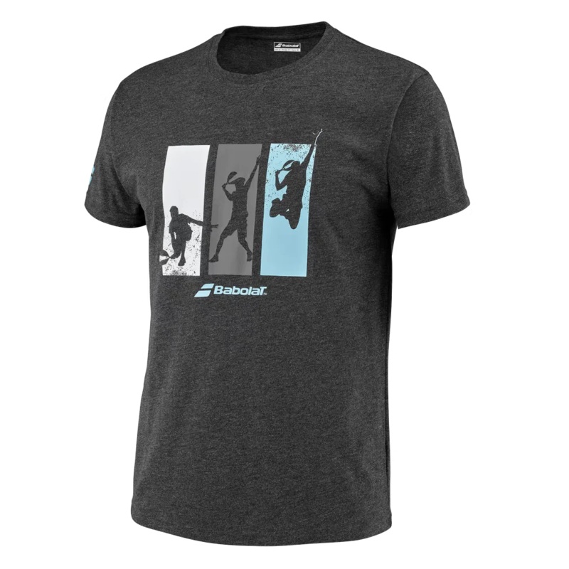 BABOLAT BLACK T-SHIRT|S|M|L|XL