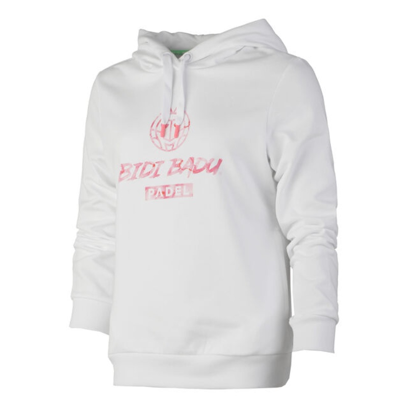 Rebiya Lifestyle Hoody Women – White, Pink