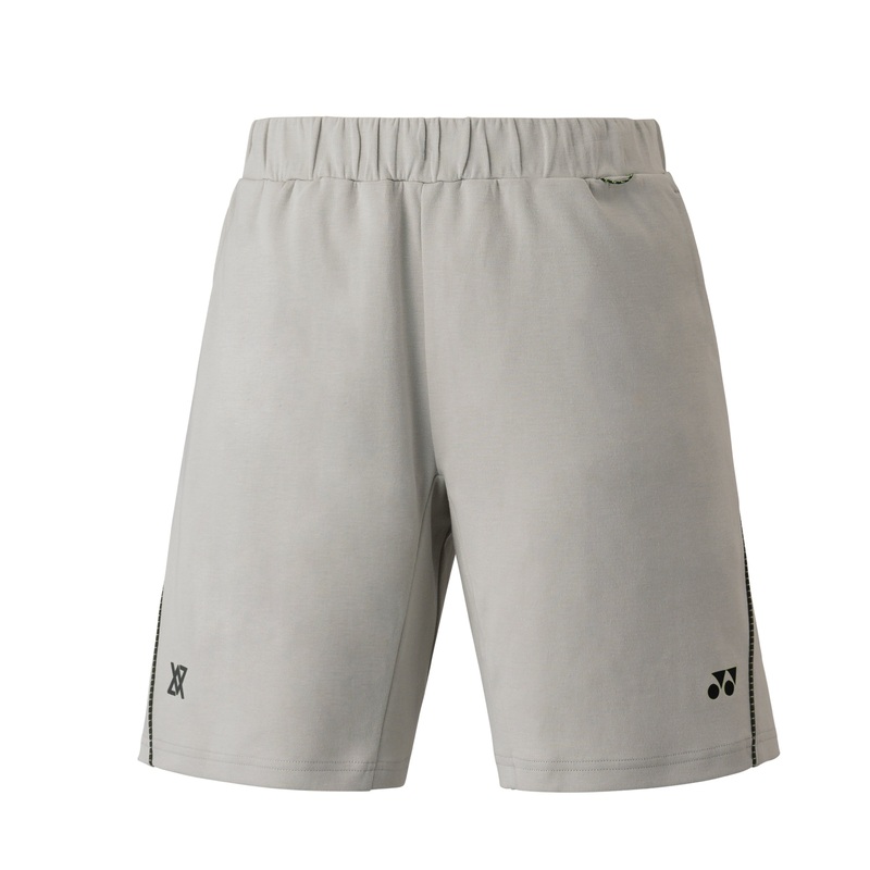 Yonex 30103EX Sweat Short Unisex – Grayish Beige – VA – Viktor Axelsen Collection