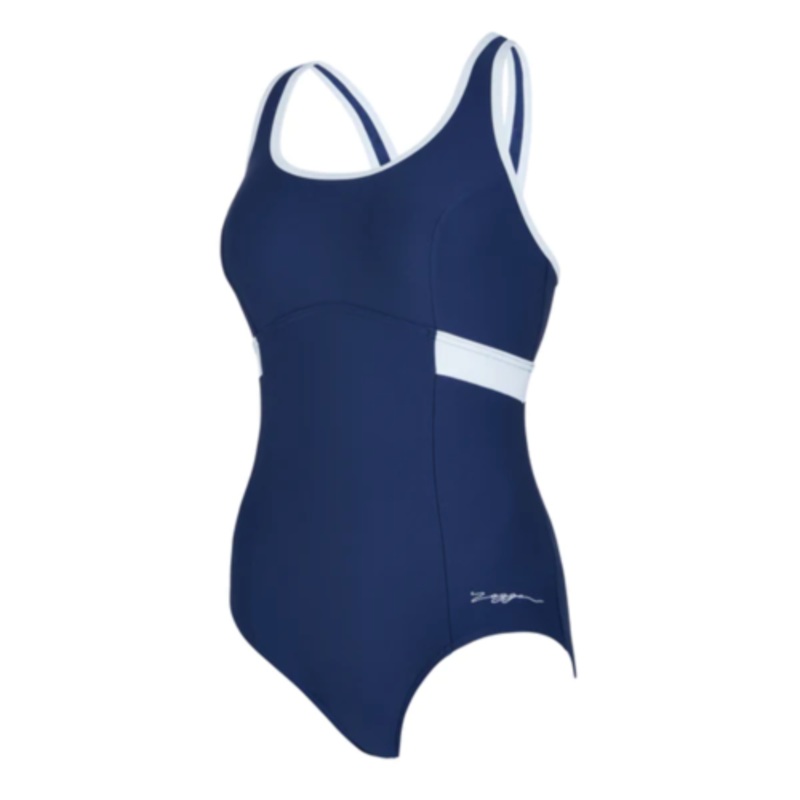 Zoggs Dakota Crossback Ladies Swimming Costume – Navy