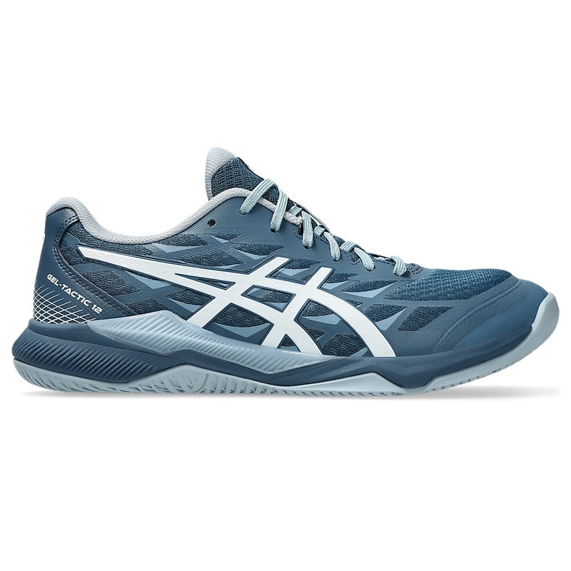 Asics Gel Tactic 12 Mens Indoor Court Shoe – Vintage Indigo/White