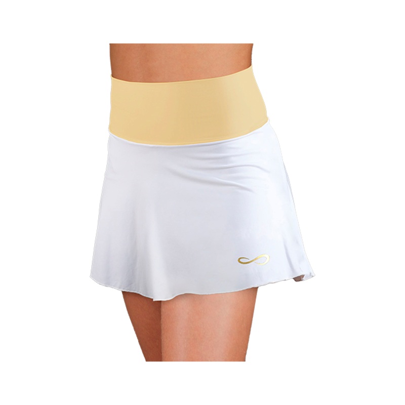 Falda Endless Lux Junior Blanco/Dorado