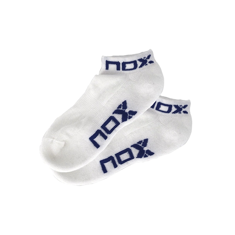 Calcetines NOX Pinkies Blanco/Azul Women