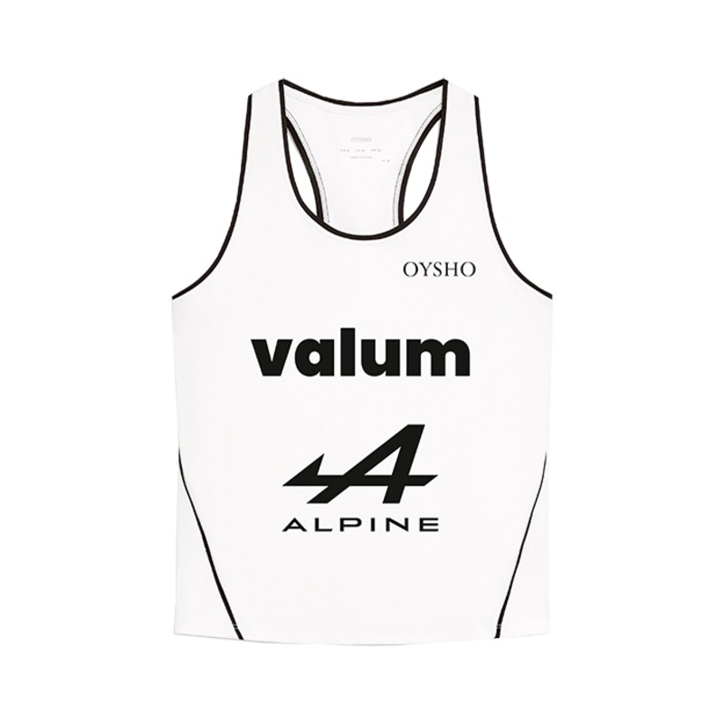 Camiseta Oysho Alejandra Salazar Blanca 2025