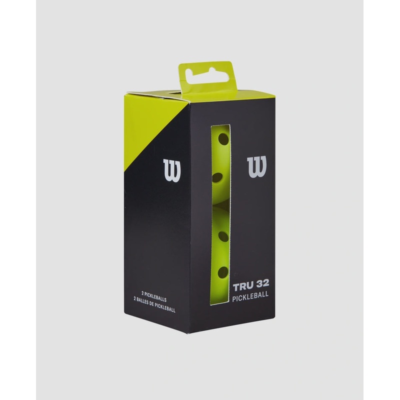 Wilson TRU 32 Pickleballs – 2 Pack