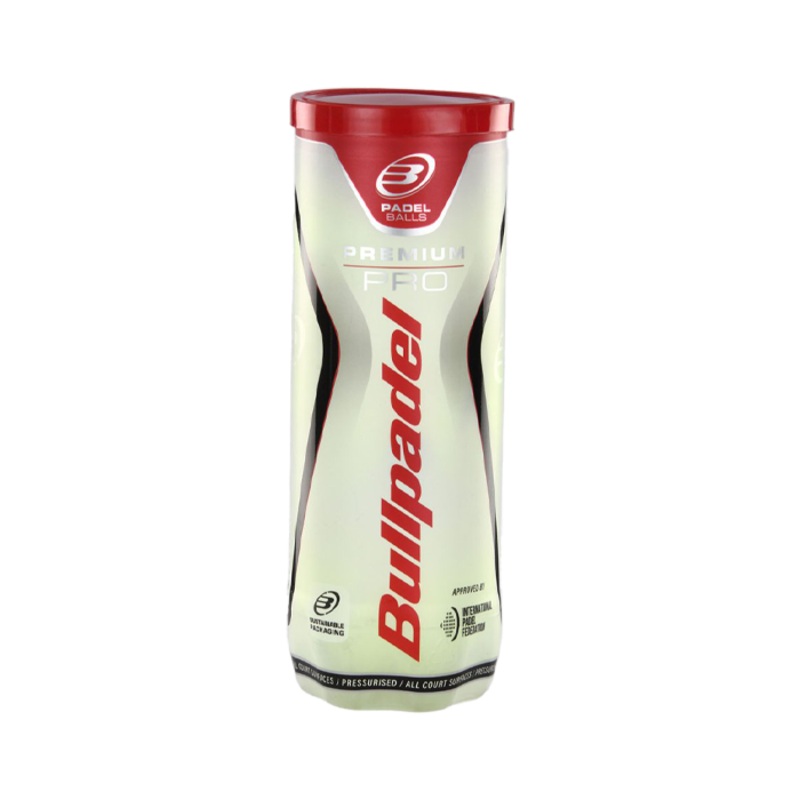 Bote de Pelotas Bullpadel Premium Pro