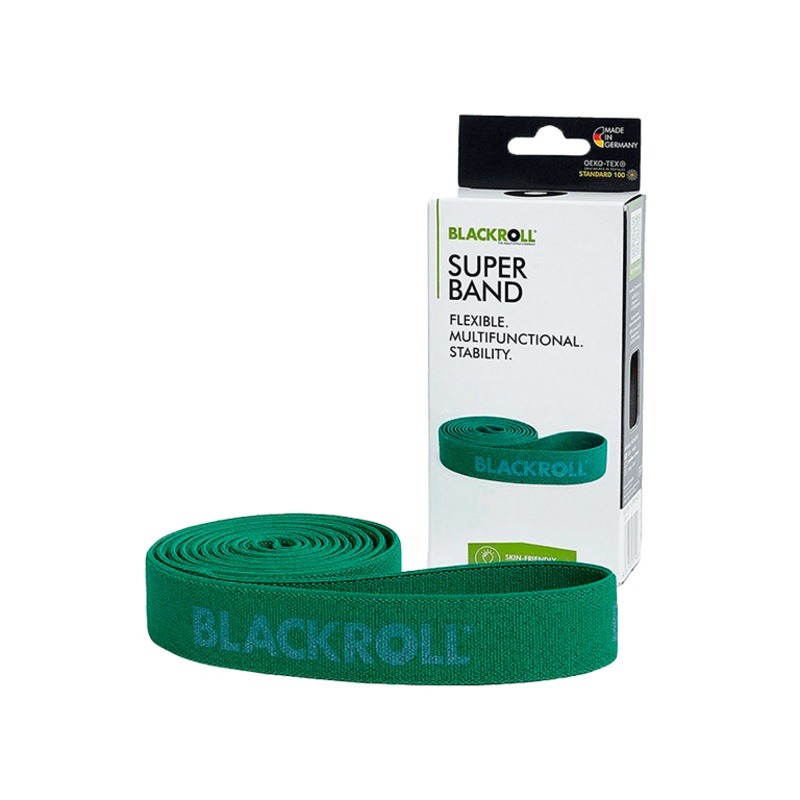 Cinta Larga de Entrenamiento Blackroll Verde 2025