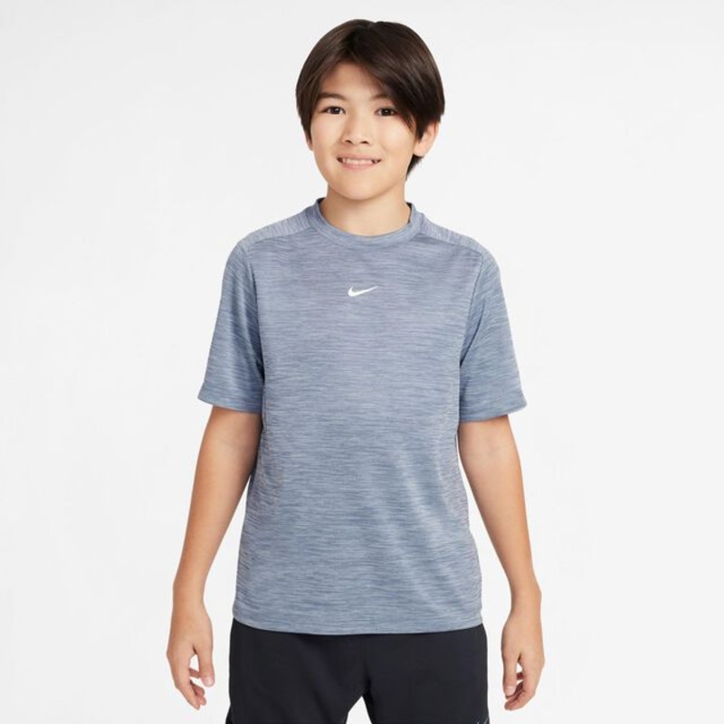 Dri-Fit Multi Heather T-Shirt Kids – Blue Grey