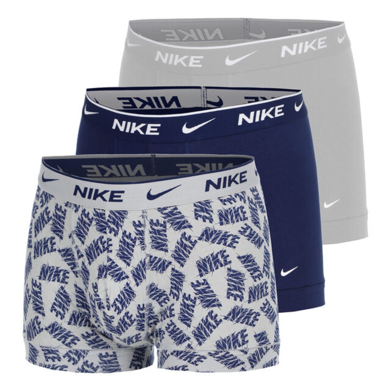 Everyday Cotton Stretch Boxer Shorts Men – Grey, Multicoloured