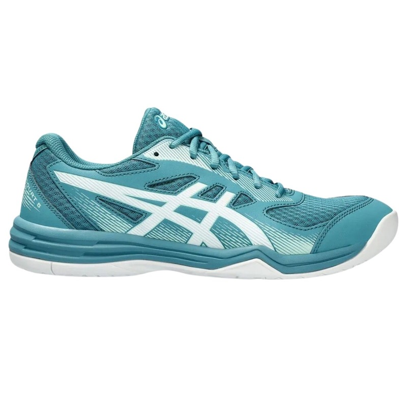Zapatilla Voleibol Asics Upcourt5 Blue Teal White Hombre