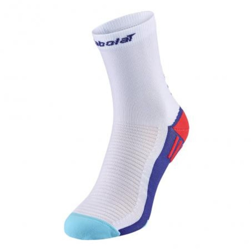 BABOLAT Padel Sock Mid-calf blue/red