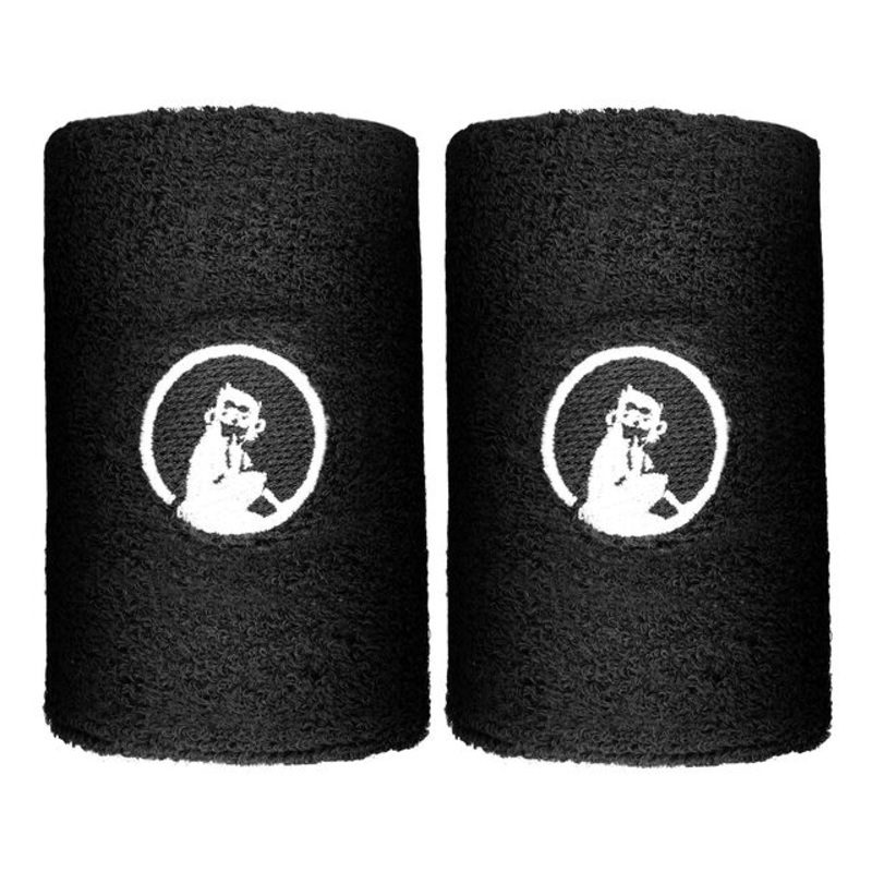 Long Wristband 2 Pack-Black