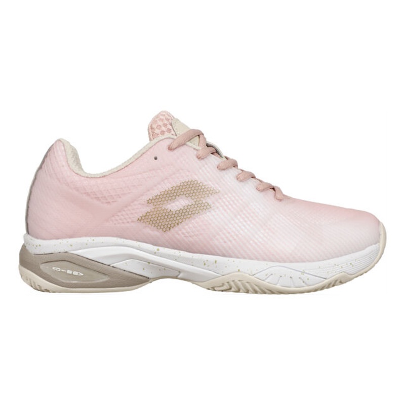 Mirage 300 III Clay Court Shoe Women – White, Apricot