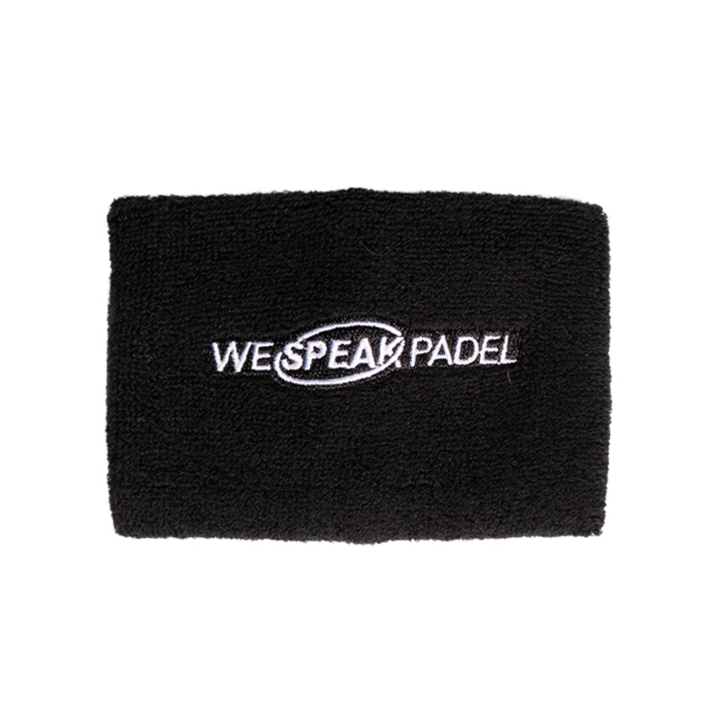 Muequera Larga We Speak Padel  Negra