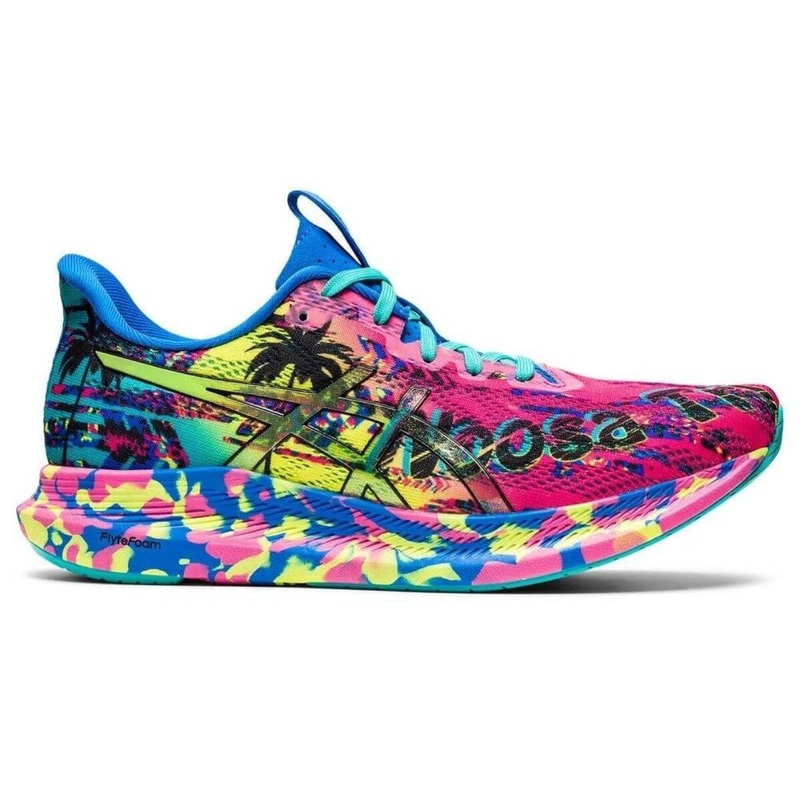 Zapatilla Asics Mujer Running Noosa Tri 14 Rosada Celeste