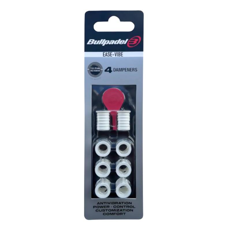 Antivibrador Bullpadel Ease Vibe Blanco 2025