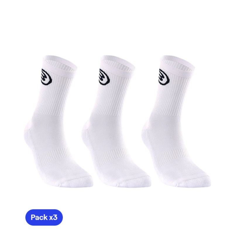 Calcetines Bullpadel BP252 Blancos 2025