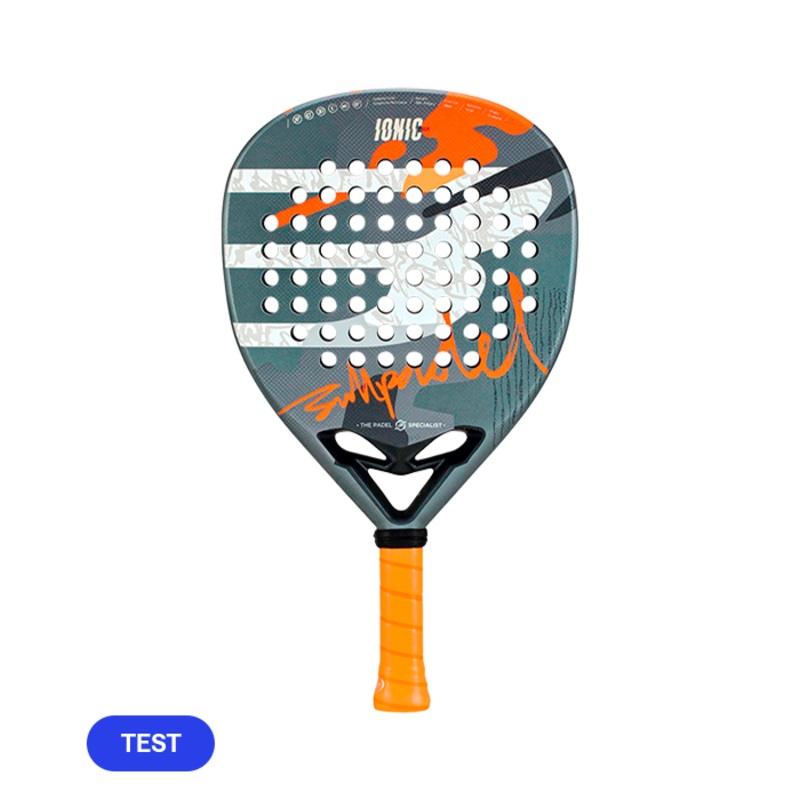 Pala de TEST Bullpadel Ionic Power 2025