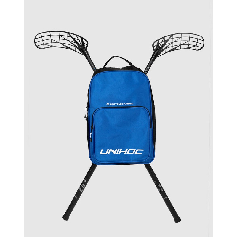 Unihoc Backpack CLASSIC (with stick holder) Blue 23/24