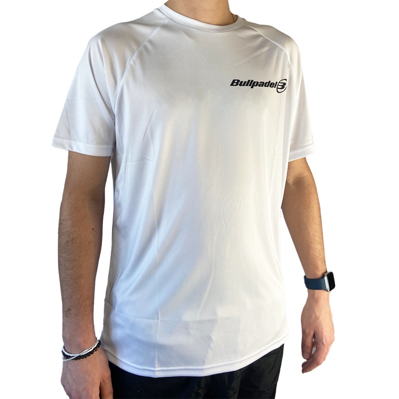 BULLPADEL PRESENTS M22 WHITE MEN’S T-SHIRT