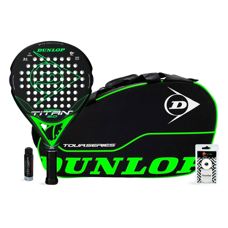 DUNLOP TITAN 2.0 GREEN + TOUR SERIES GREEN PACK