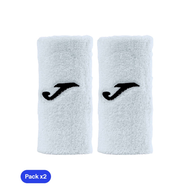 Muequeras Joma Larga Blanco 2025 (Pack x2)