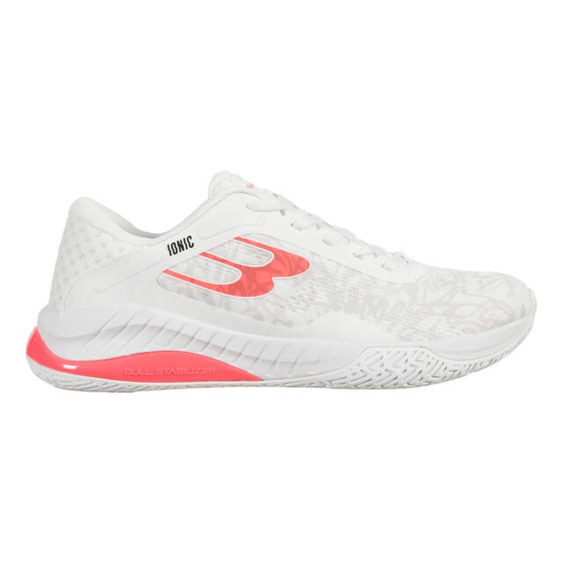 IONIC 25V Padel Shoe Women – White, Pink