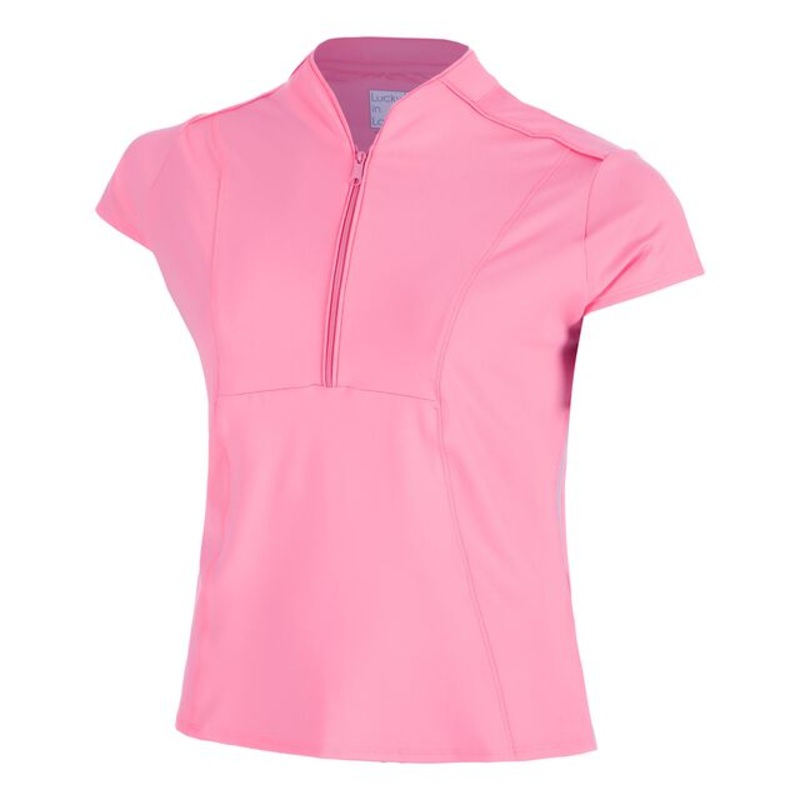 Swing Zip T-Shirt Women – Pink