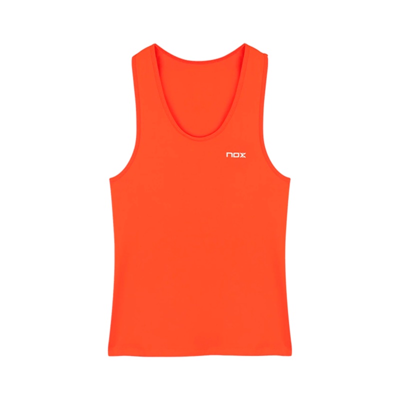 Camiseta Tirantes NOX Team Fit Women Rojo