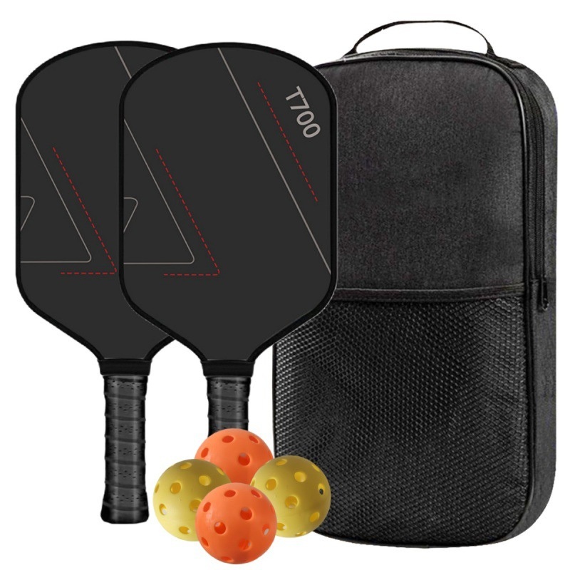 Carbon Fiber Pickleball Racket Set T700 Pickleball Racket with Customizable Logo