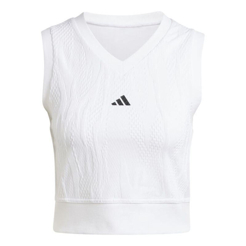Crop Pro Tank Top Women – White
