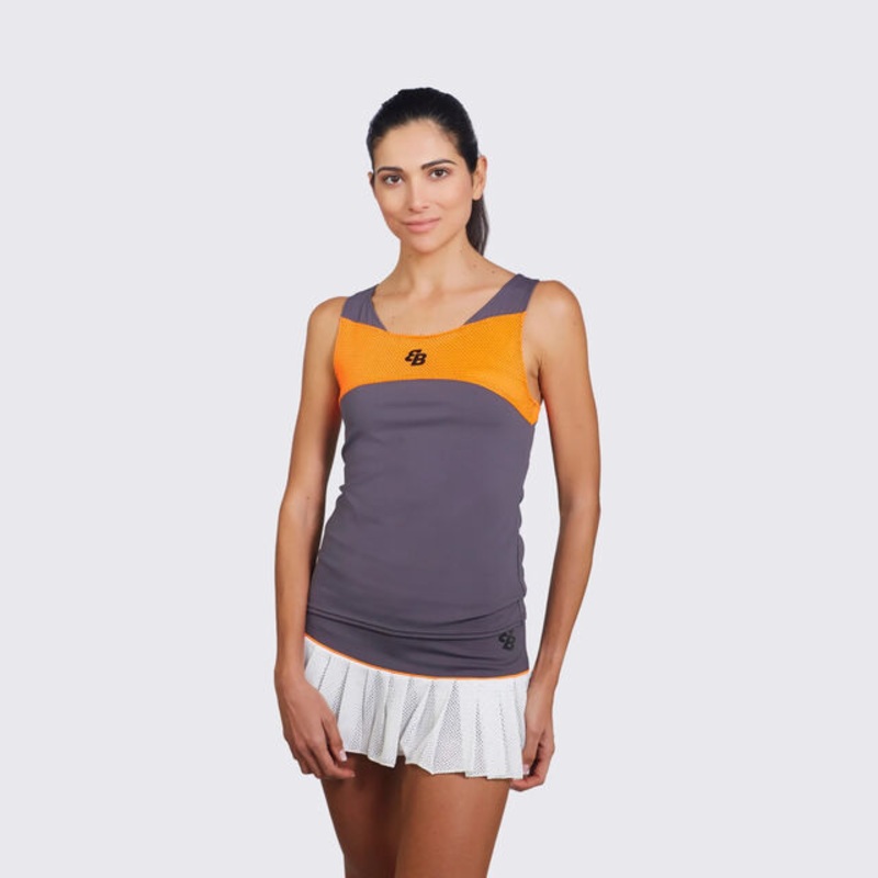 Hera Tank Top Women – Dark Grey