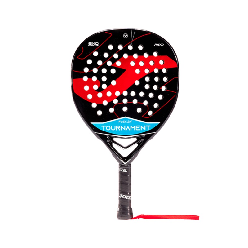 Pala Joma Tournament Flex Negro/Rojo 2025